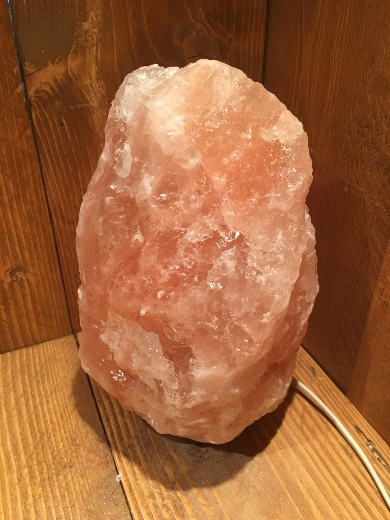 Zoutlamp 6,1kg Himalaya Zoutsteen (Haliet) - 26,5x15cm