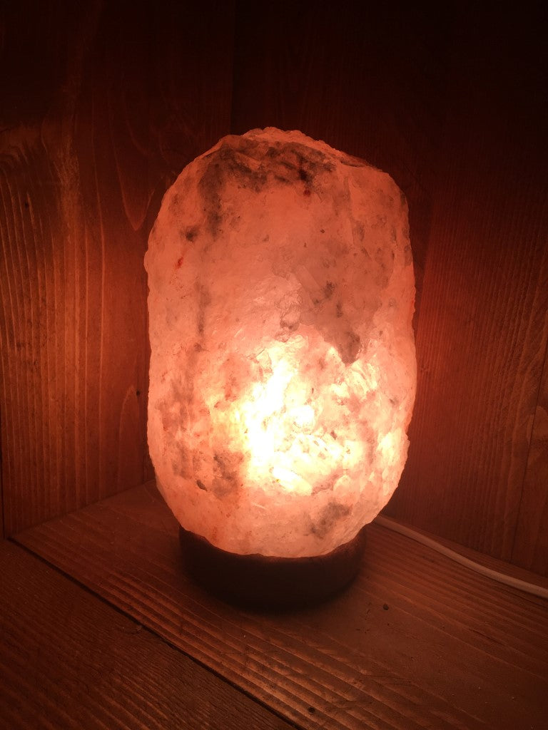 Zoutlamp  5,4kg Himalaya Zoutsteen (Haliet) - 25x14cm