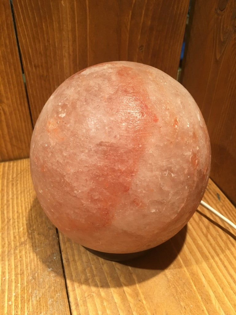 Zoutlamp Rond / Bol - Himalaya Zoutsteen (Haliet) - c.a. 3kg 15x13cm