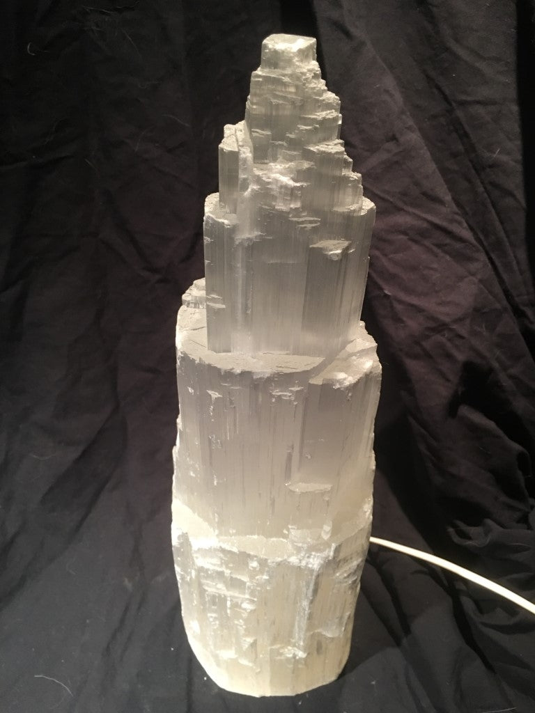 Seleniet Lamp Wit 5,5kg - 41,5x21,5cm 