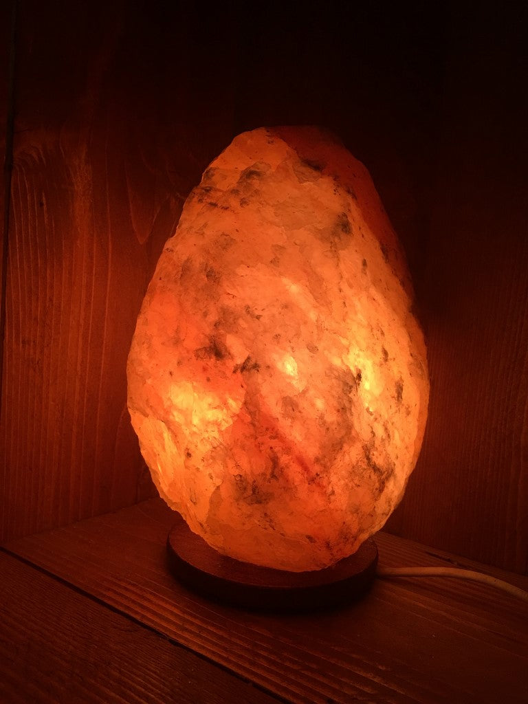 Zoutlamp  6,9kg Himalaya Zoutsteen (Haliet) - 26x18cm