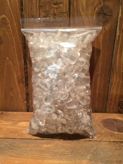 Bergkristal Steentjes Gepolijst - A-Kwaliteit - Voordeelzak van 1kg