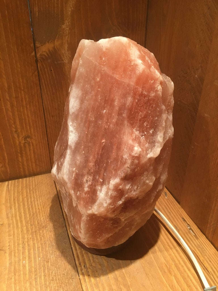 Zoutlamp 6,1kg Himalaya Zoutsteen (Haliet) - 27x16cm