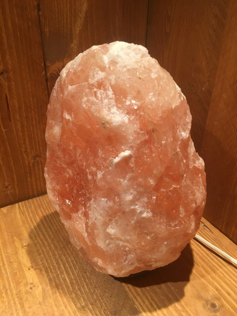 Zoutlamp 12,7kg Himalaya Zoutsteen (Haliet) - 24x23cm