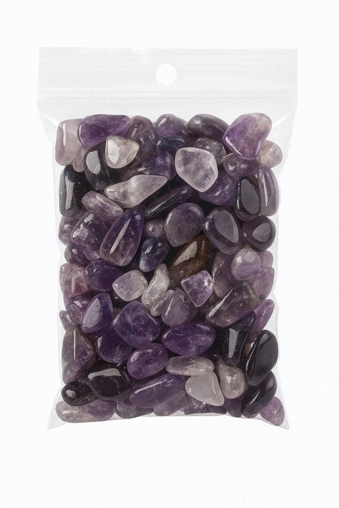 Amethist Clusters Gepolijst - 100 Gram - 8-12 mm - Edelstenen Meditatie