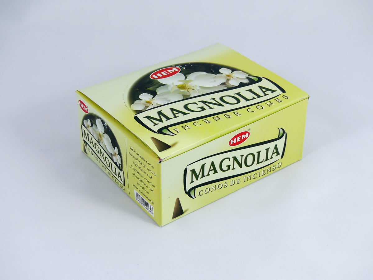 HEM Wierook Kegels / Cones - Magnolia - Voordeelbox (12 Pakjes / 120 Kegels)