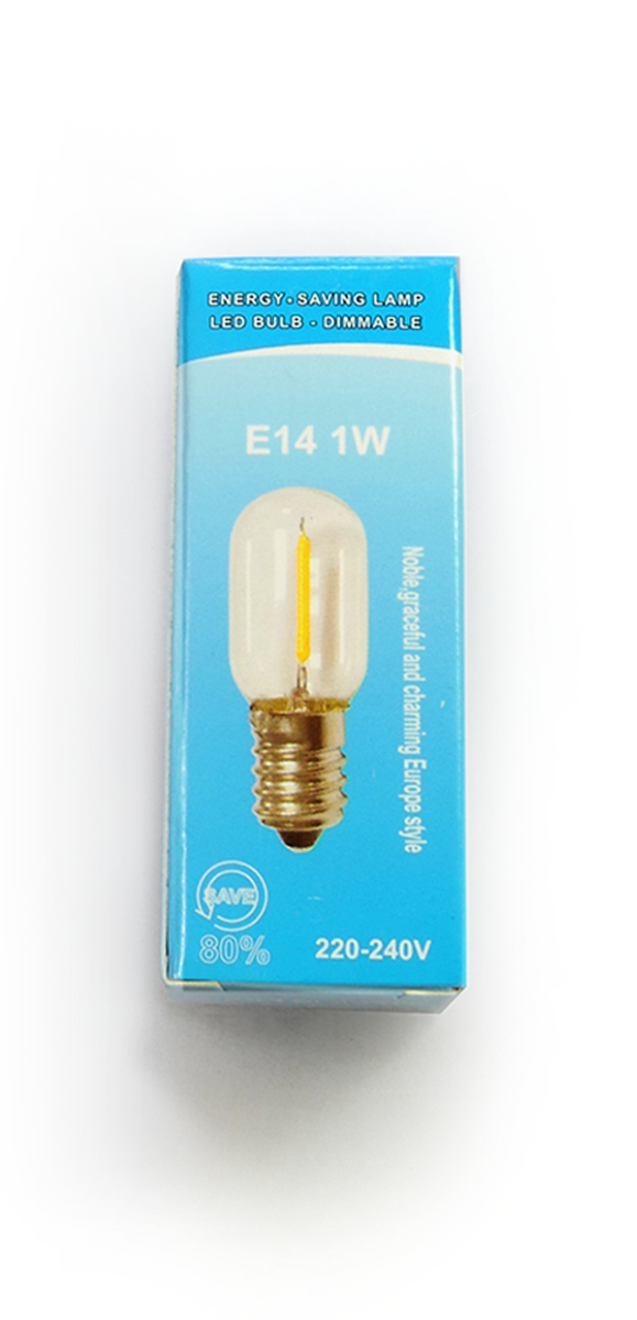 3x LedLamp Klein Dimbaar / Lamp LED E14 Fitting Smal - 0.5 Watt 50 lumen 2700K - Zacht Warm Wit Licht - Geschikt voor o.a. Koelkast, Afzuigkap, Naaimachine, Nachtlamp en Zoutlamp