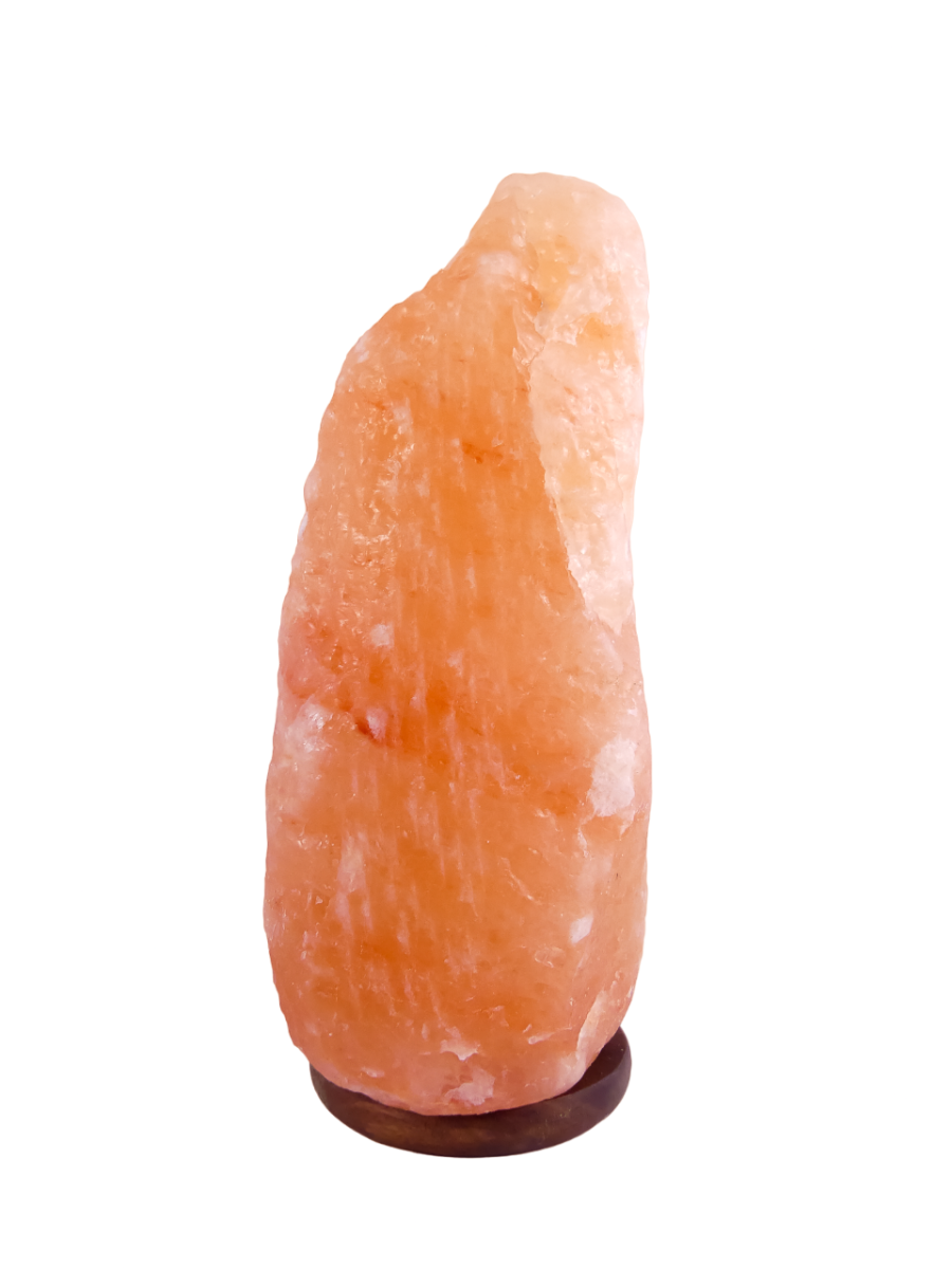 Zoutlamp 23,3kg - 100% Natuurlijk Himalaya Zout - Extra Lange Kabel 1,8mtr met Lampje - ca. 46x20cm - Individueel Gefotografeerd