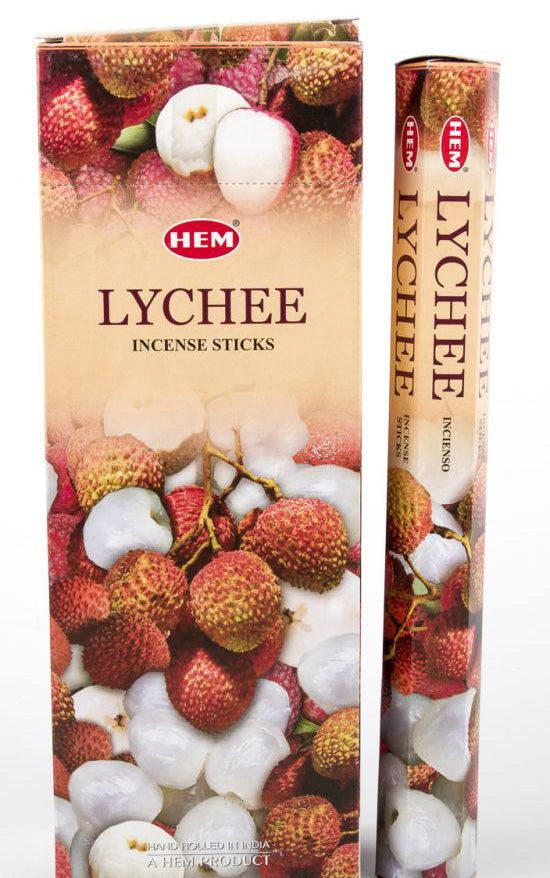 HEM Lychee Wierook (pakje á 20 stokjes)