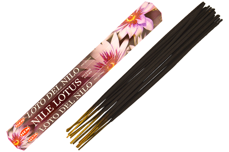 HEM Nile Lotus Wierook (pakje a 20 stokjes)