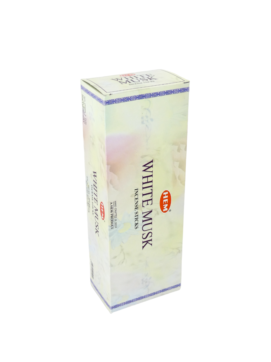 HEM Wierook - White Musk - Slof / Voordeelbox (6 Pakjes / 120 stokjes)