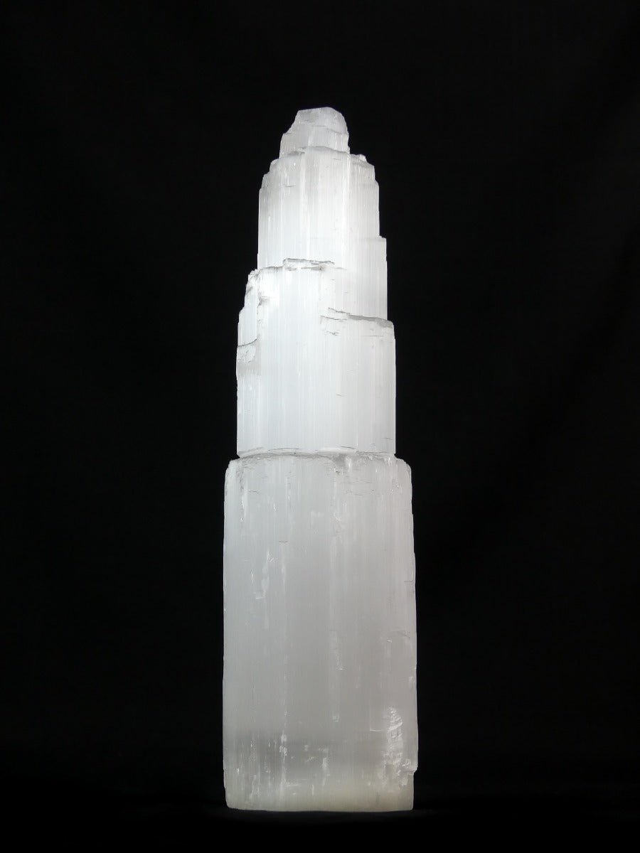 Seleniet Lamp - Wit - ca. 35-40cm
