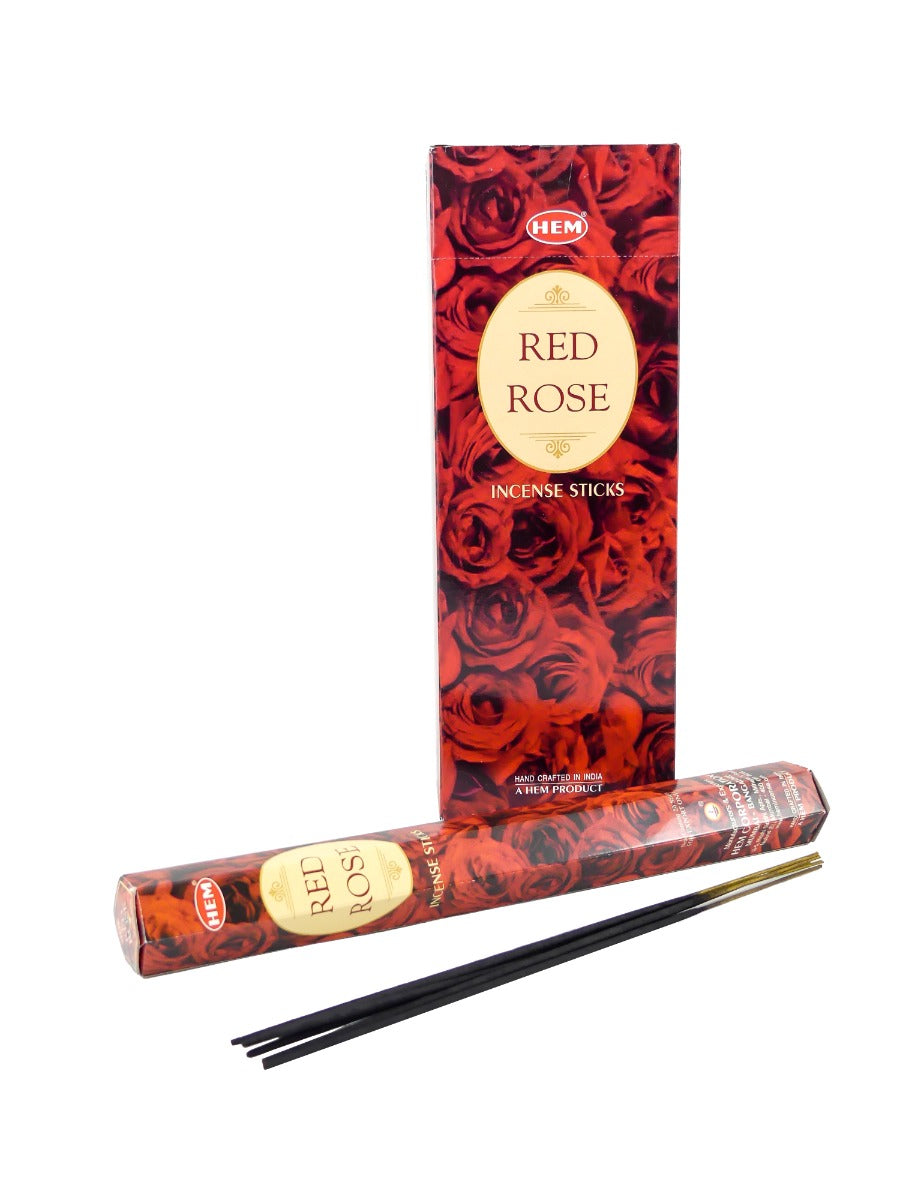 HEM Red Rose wierook (pakje á 20 stokjes)