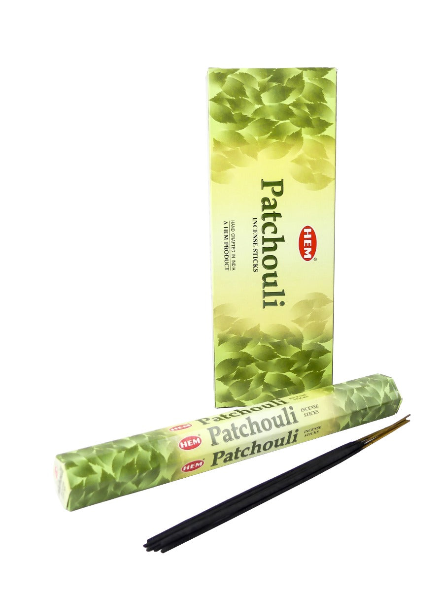 HEM Patchouli wierook (pakje á 20 stokjes)