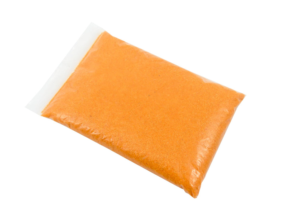 Gekleurd Zand 0.1-0.5mm - ORANJE - Kunst/Hobby/Creatieve bodembedekking voor Bloempotten en Plantenbakken - 1KG