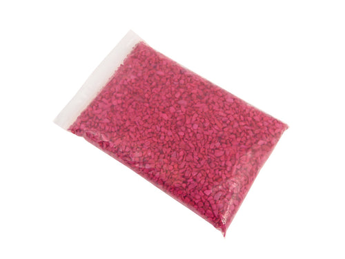 Aquarium Steentjes - Gekleurd Granulaat - FUCHSIA - Bodembedekking 4-6mm - 1KG