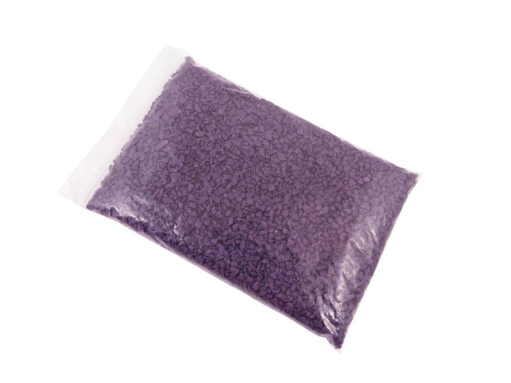 Aquarium Steentjes - Gekleurd Granulaat - PAARS / VIOLET - Bodembedekking 4-6mm - 1KG