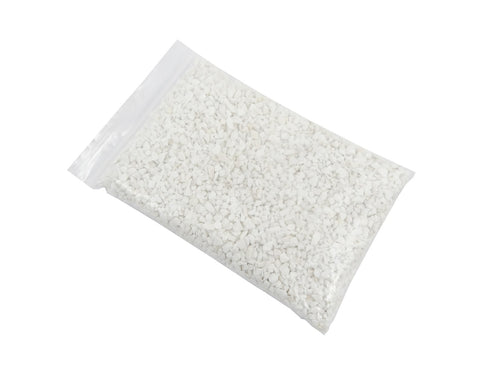  Aquarium Steentjes - Gekleurd Granulaat - WIT - Bodembedekking 2-3mm - 1KG