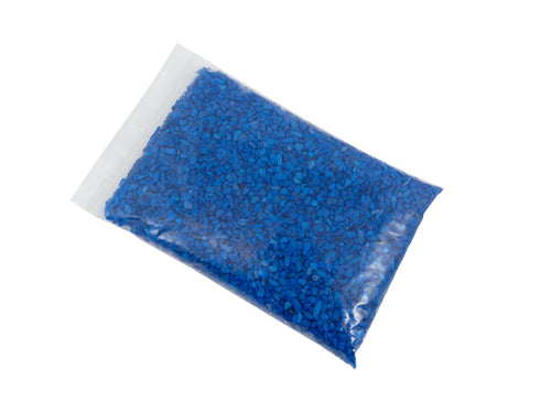 Aquarium Steentjes - Gekleurd Granulaat - DONKER BLAUW - Bodembedekking 4-6mm - 1KG