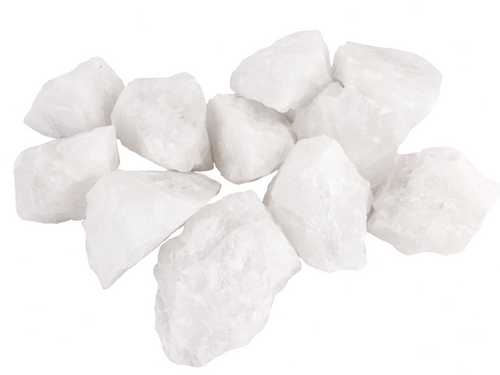 Bergkristal Ruw Groot - A-Kwaliteit - Groothandel Partij van 25kg - Stenen/Stukken van ca. 1,5kg p/st