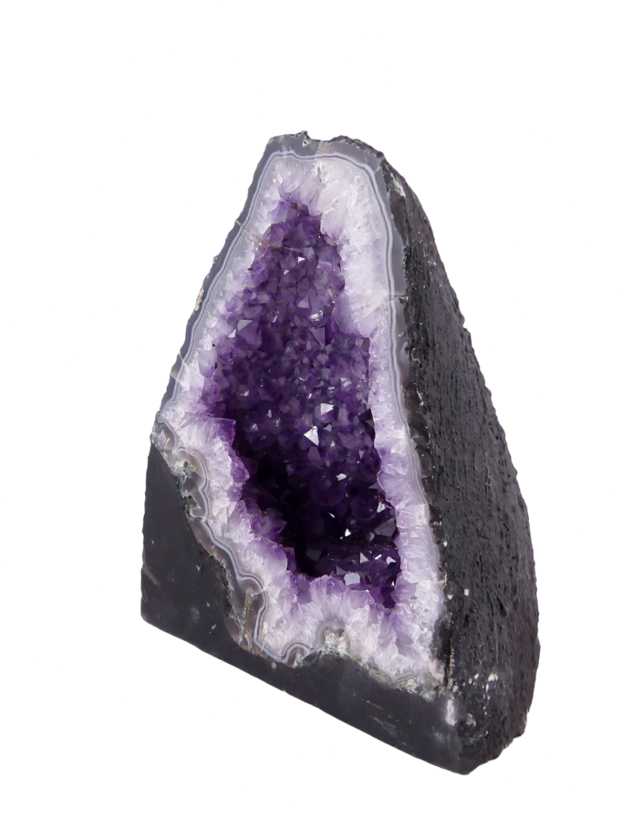 Amethist Geode - Amethyst - Kristal - Grot - ca. 10,5kg  - ca. 16x23x28cm - Individueel Gefotografeerd