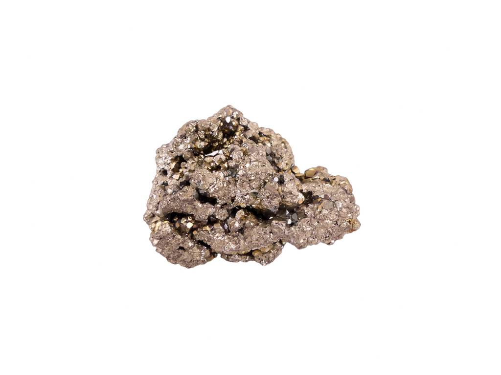 Pyriet Ruw / Onbewerkt - Stuk van ca. 204gr - ca. 7x4,5x4cm - Individueel Gefotografeerd