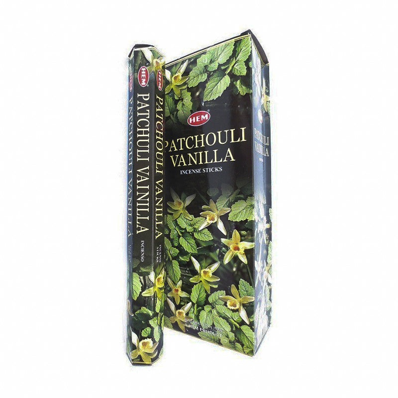 HEM Patchouli Vanilla Wierook (pakje á 20 stokjes)
