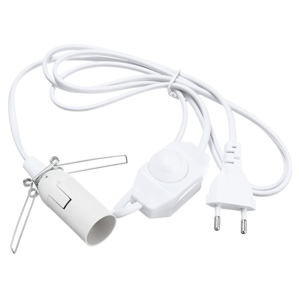 E14 Fitting+Kabel+Dimmer-Schakelaar (o.a. voor Zoutlamp)