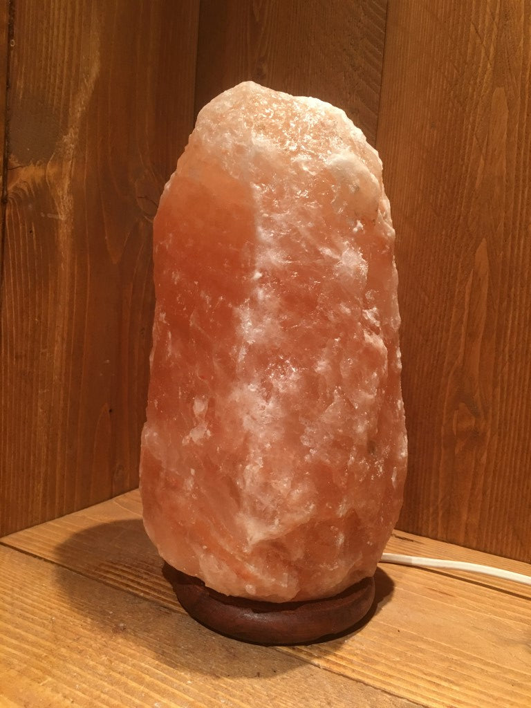 Zoutlamp 7kg Himalaya Zoutsteen (Haliet) - 28x15cm