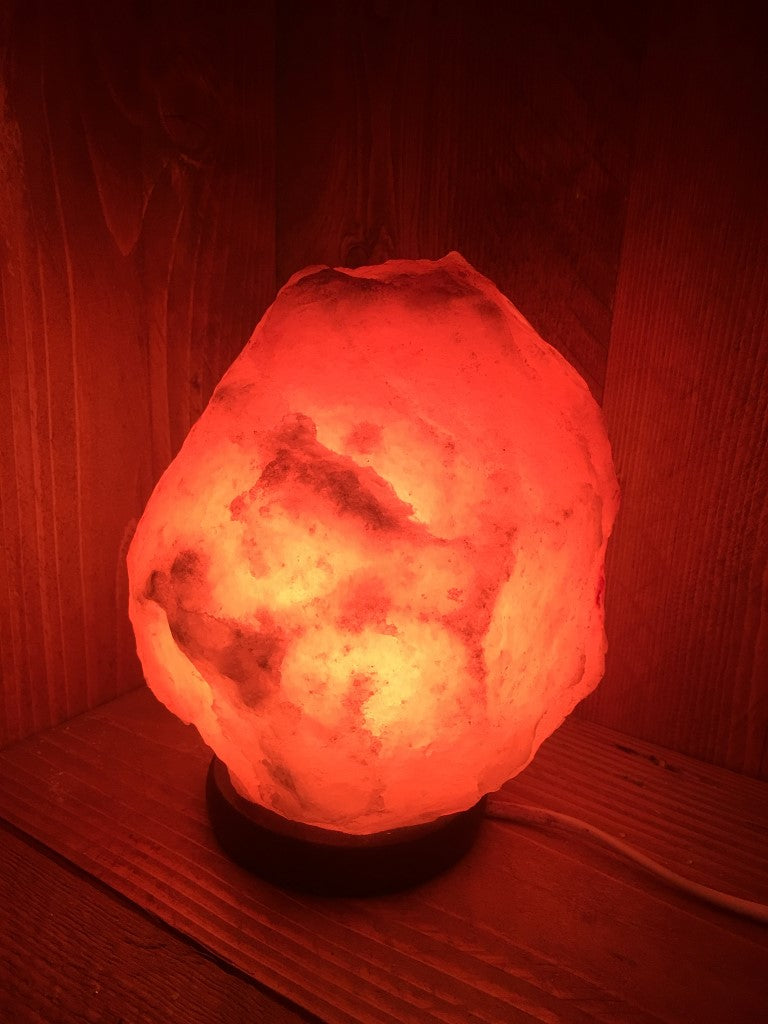Zoutlamp 4kg - Himalaya Zoutsteen (Haliet) - 20x15cm