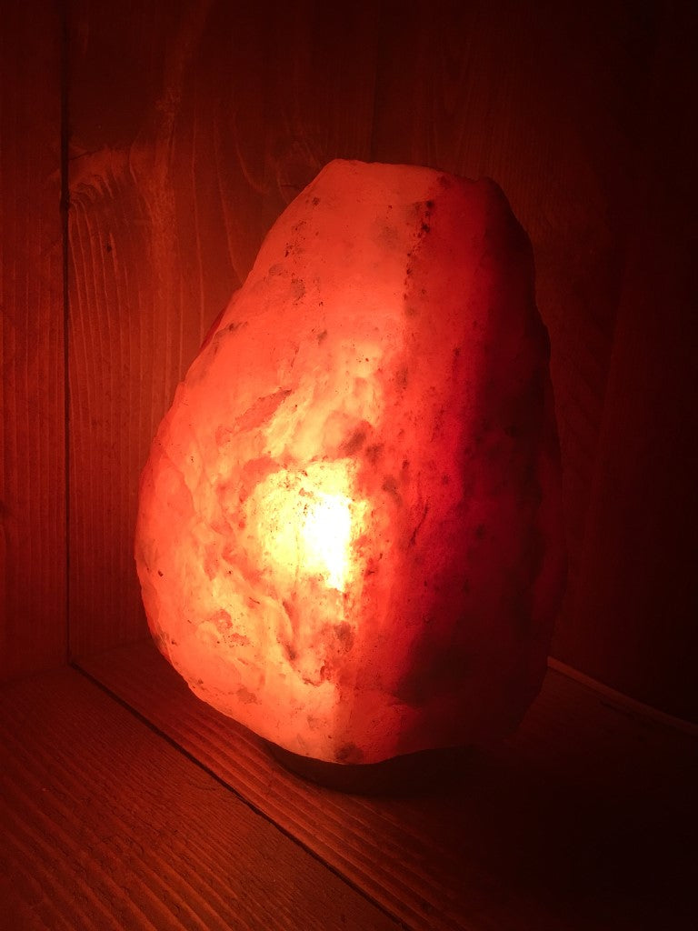 Zoutlamp 6,2kg Himalaya Zoutsteen (Haliet) - 24x19cm
