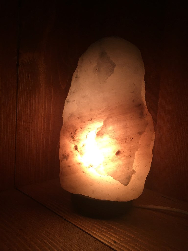 Zoutlamp 4,3kg Himalaya Zoutsteen (Haliet) - 25,5x13,5cm