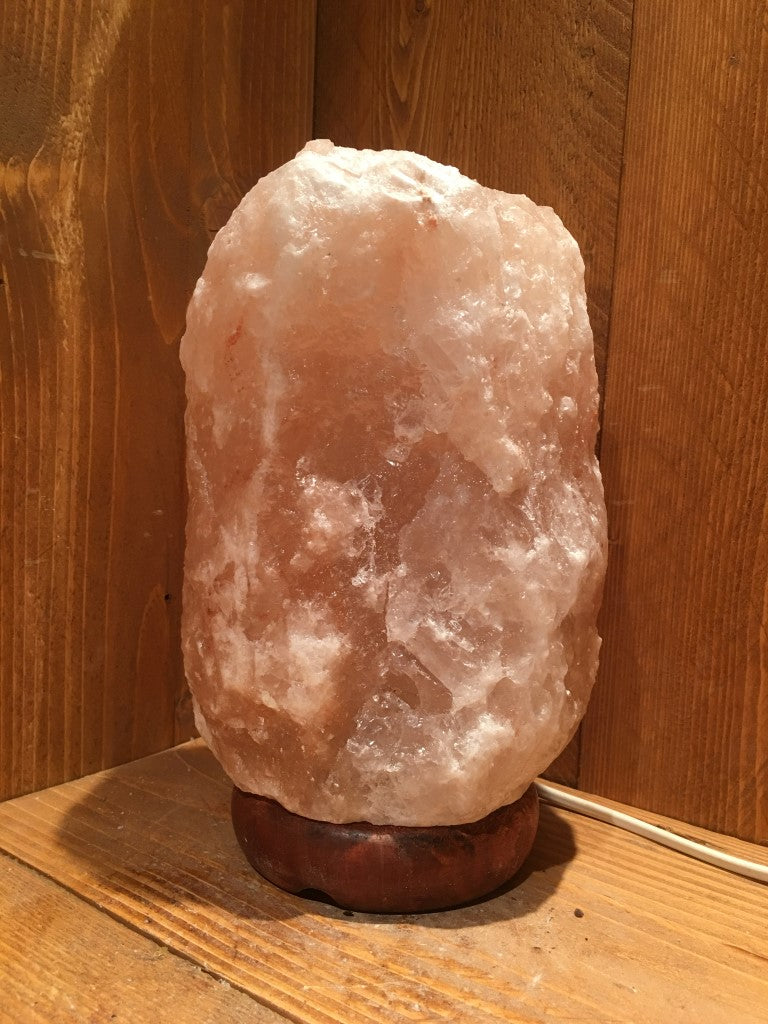 Zoutlamp  5,4kg Himalaya Zoutsteen (Haliet) - 25x14cm