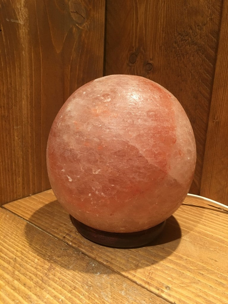 Zoutlamp Rond / Bol - Himalaya Zoutsteen (Haliet) - c.a. 3kg 15x13cm