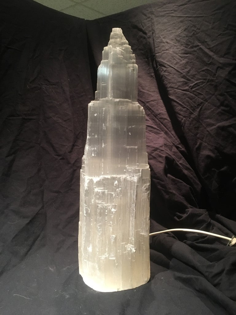 Seleniet Lamp Wit 5,5kg - 41,5x21,5cm 