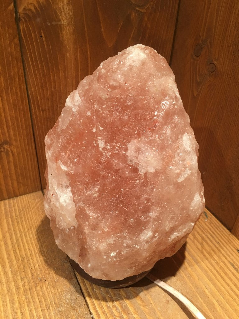 Zoutlamp  4kg Himalaya Zoutsteen (Haliet) - 21x15cm