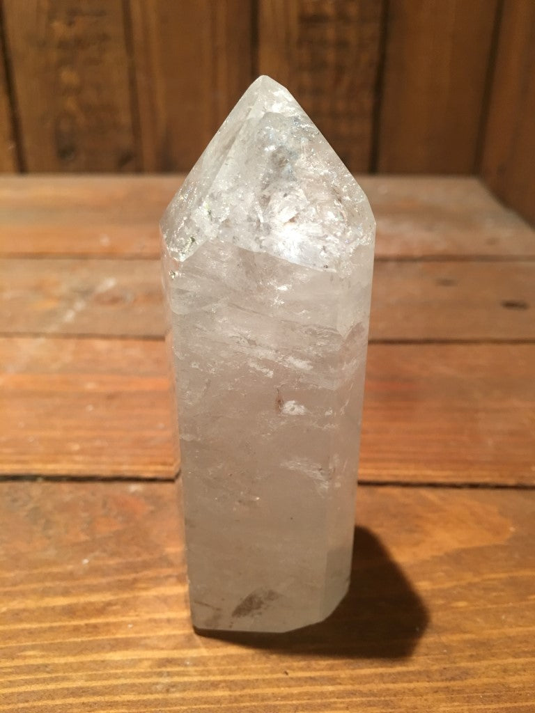 Obelisk Bergkristal - 160gr 9x3,5cm