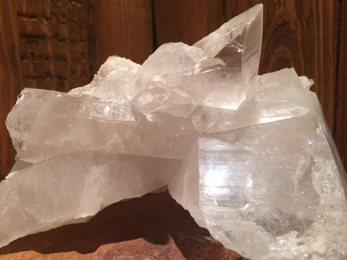 Bergkristal stuk - 720gr 15x7cm