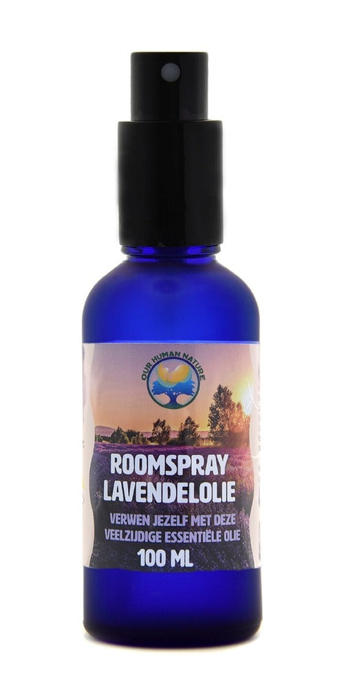 Lavendel Spray 100 ml – Grote Roomspray voor Ontspanning, Frisheid en Dagelijks Gebruik