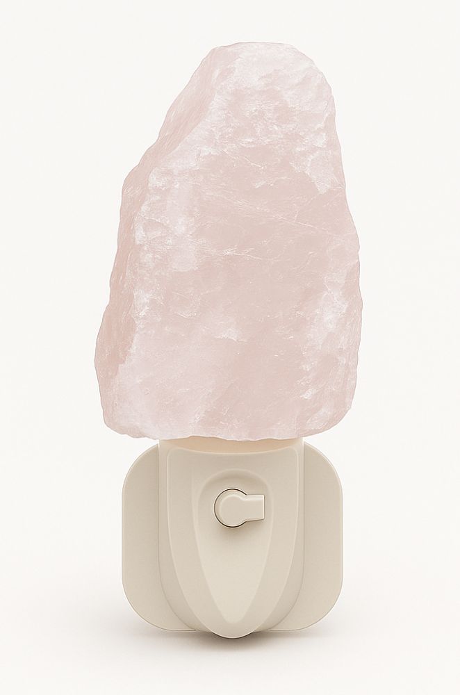 Zoutlamp Rozekwarts