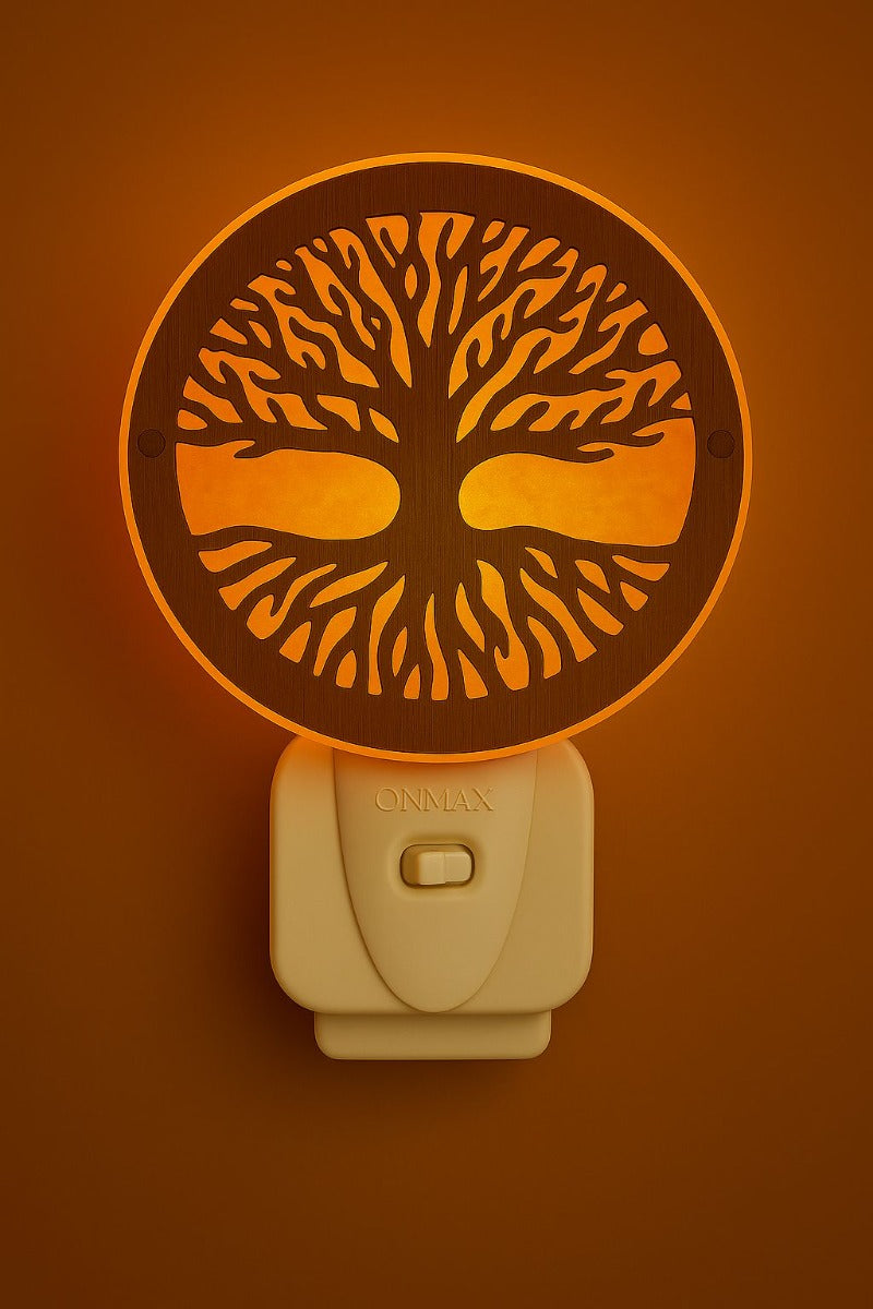 Nachtlampje Boom Zoutlamp nachtlampje
