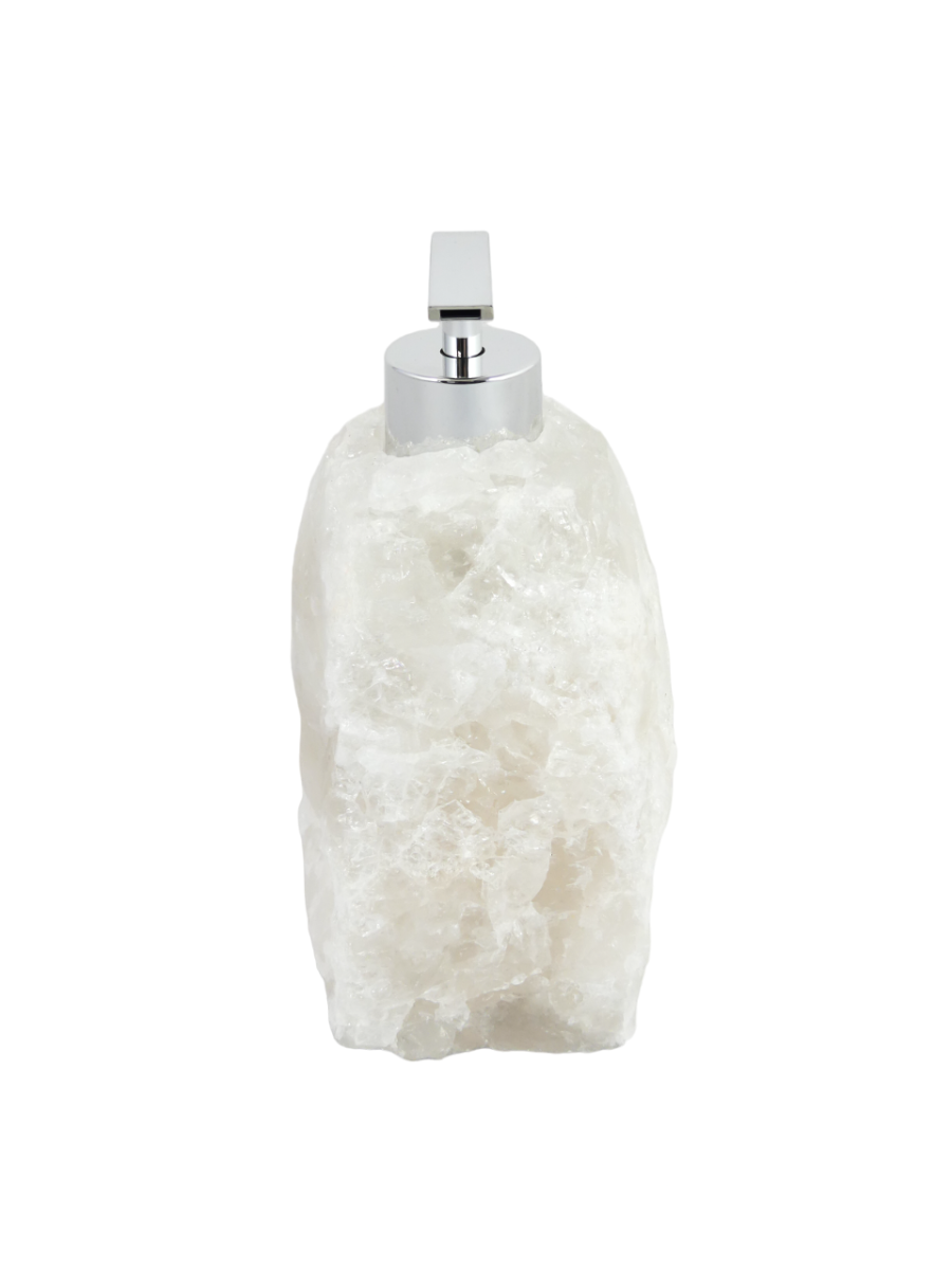 Bergkristal Zeepdispenser - Navulbaar - ca. 1,6kg