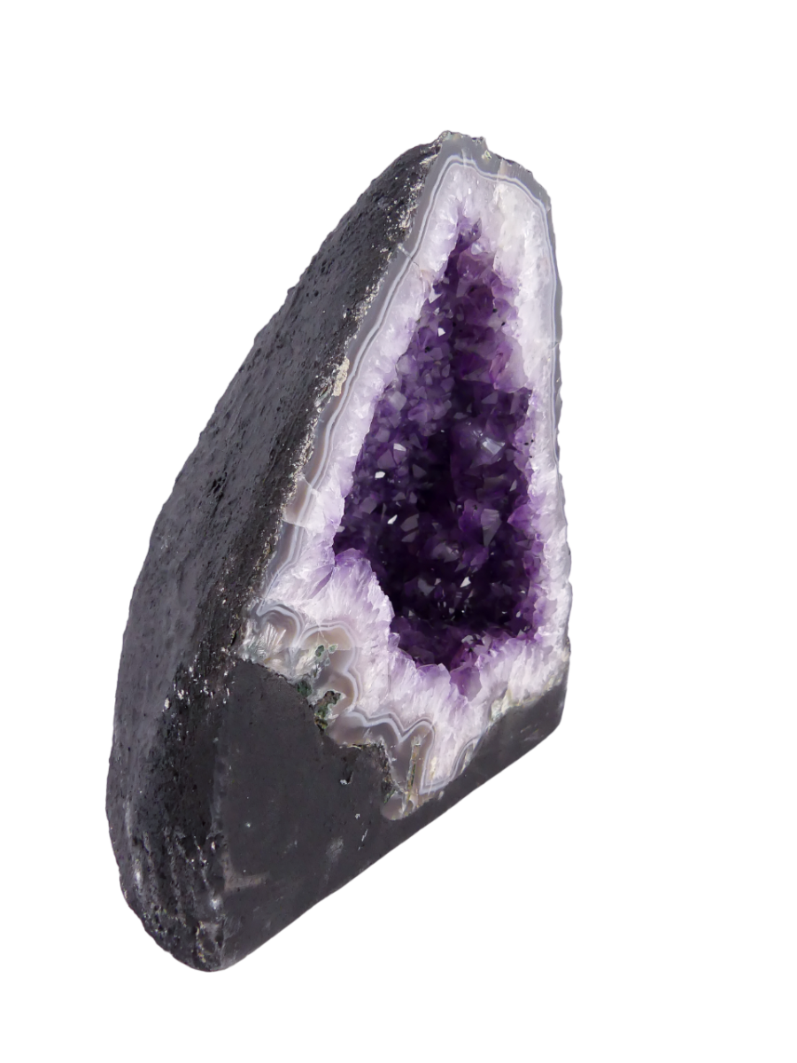Amethist Geode - Amethyst - Kristal - Grot - ca. 10,5kg  - ca. 16x23x28cm - Individueel Gefotografeerd