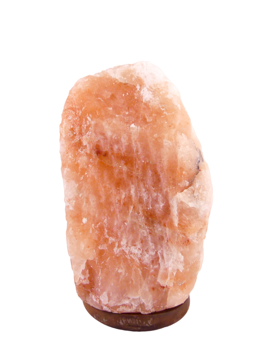 Zoutlamp 17,9kg - 100% Natuurlijk Himalaya Zout - Extra Lange Kabel 1,8mtr met Lampje - ca. 37x21cm - Individueel Gefotografeerd