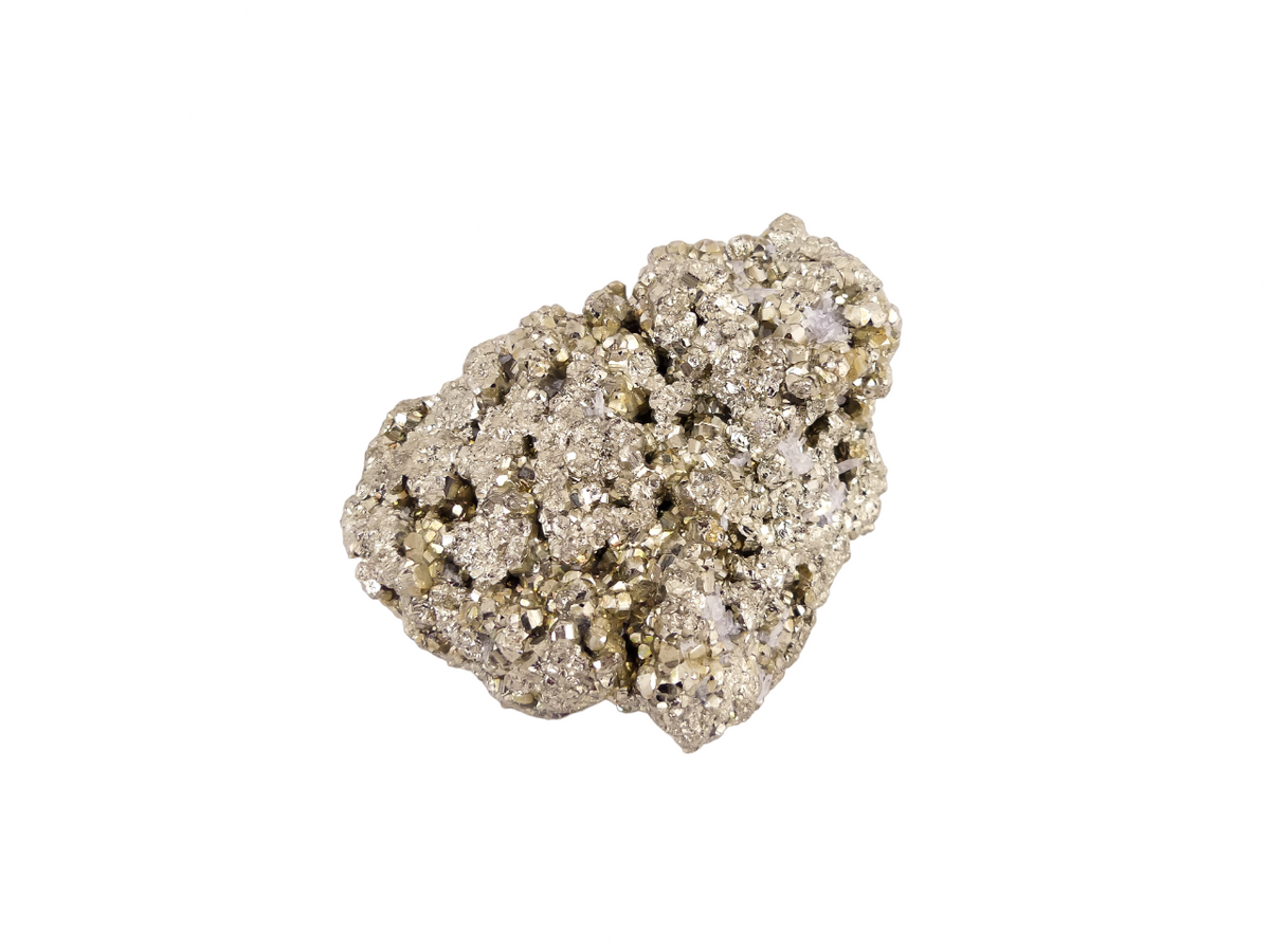 Pyriet Ruw / Onbewerkt - Stuk van ca. 246gr - ca. 8x6x4cm - Individueel Gefotografeerd