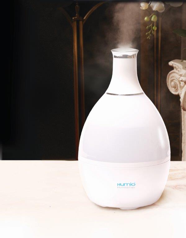 Luchtbevochtiger (humidifier) met Multicolor LED Nachtlamp - Humio HU1020