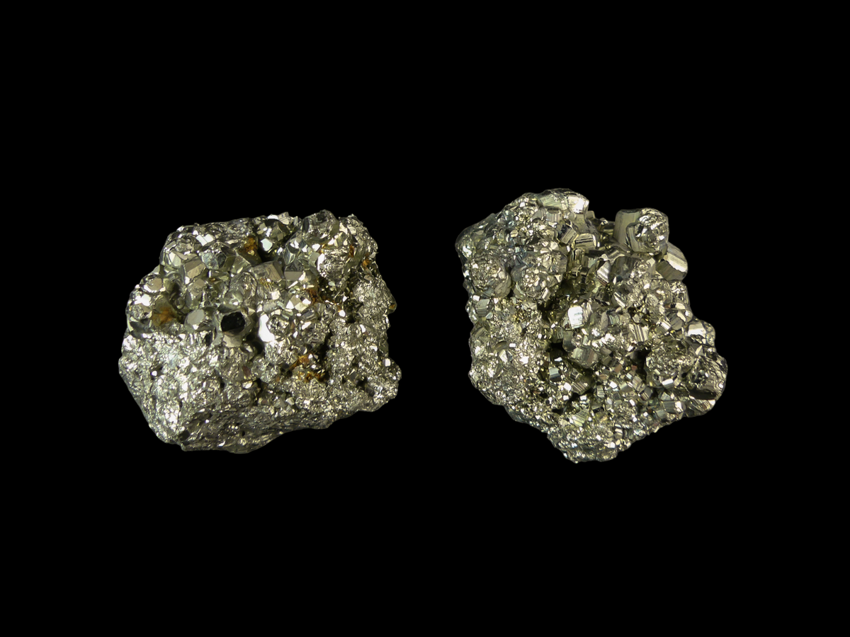 Pyriet Ruw / Onbewerkt - Stuk van ca. 80gr - ca. 5x4cm