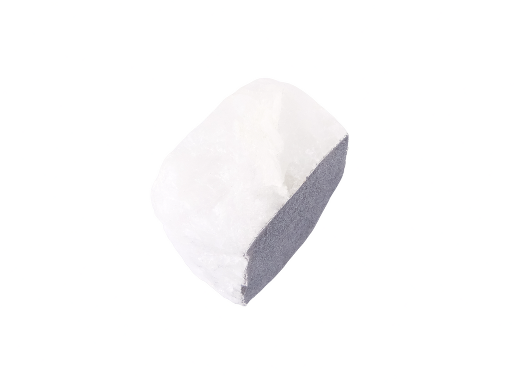 Waxinelichthouder / Theelichthouder Bergkristal - Ruw - ca. 10 tot 14cm