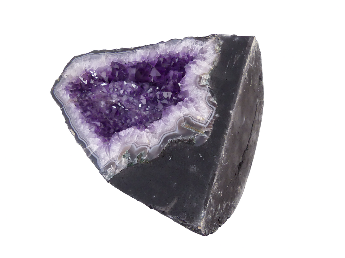 Amethist Geode - Amethyst - Kristal - Grot - ca. 10,5kg  - ca. 16x23x28cm - Individueel Gefotografeerd
