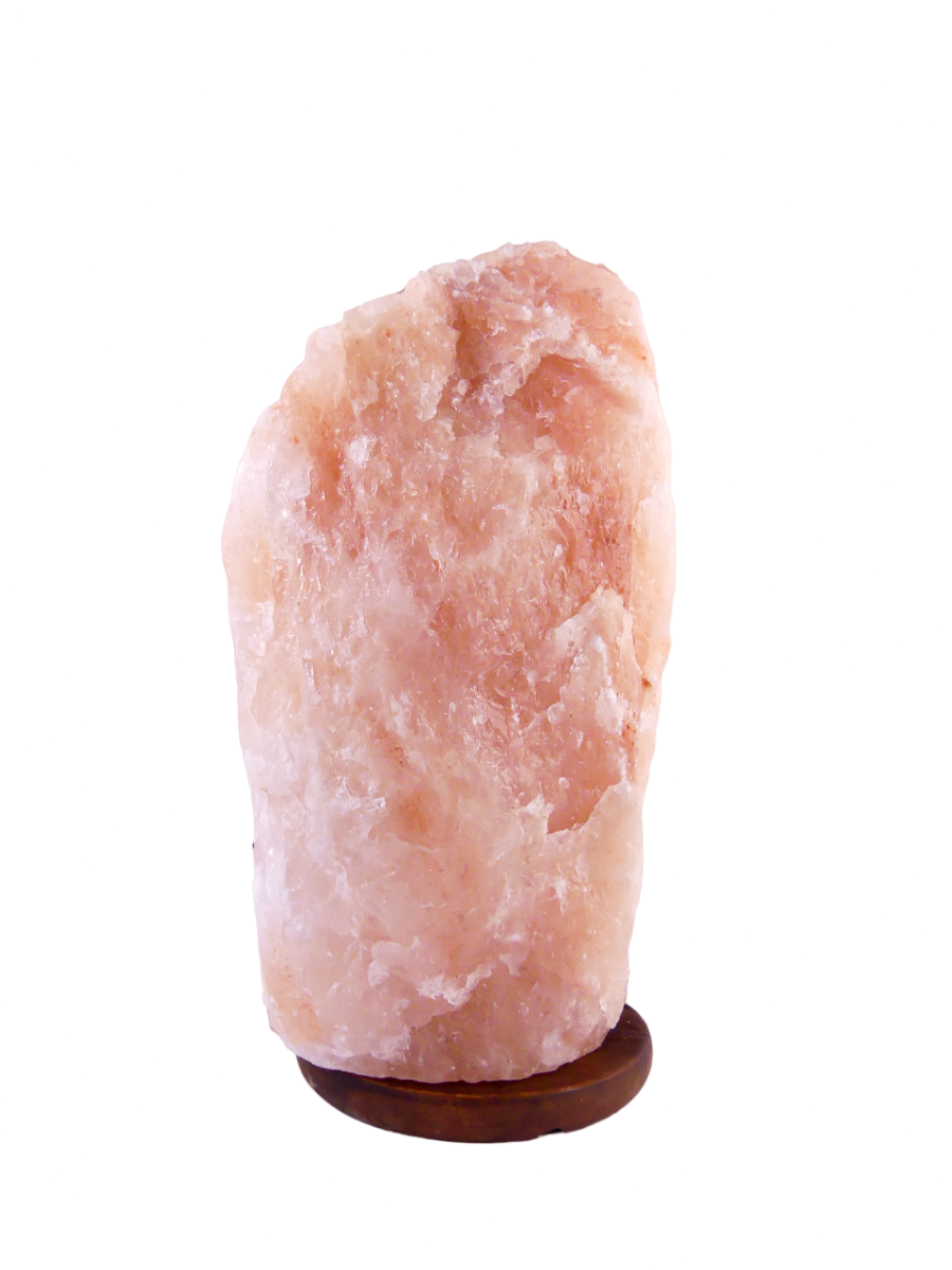 Zoutlamp 24,2kg - 100% Natuurlijk Himalaya Zout - Extra Lange Kabel 1,8mtr met Lampje - ca. 42x24cm - Individueel Gefotografeerd